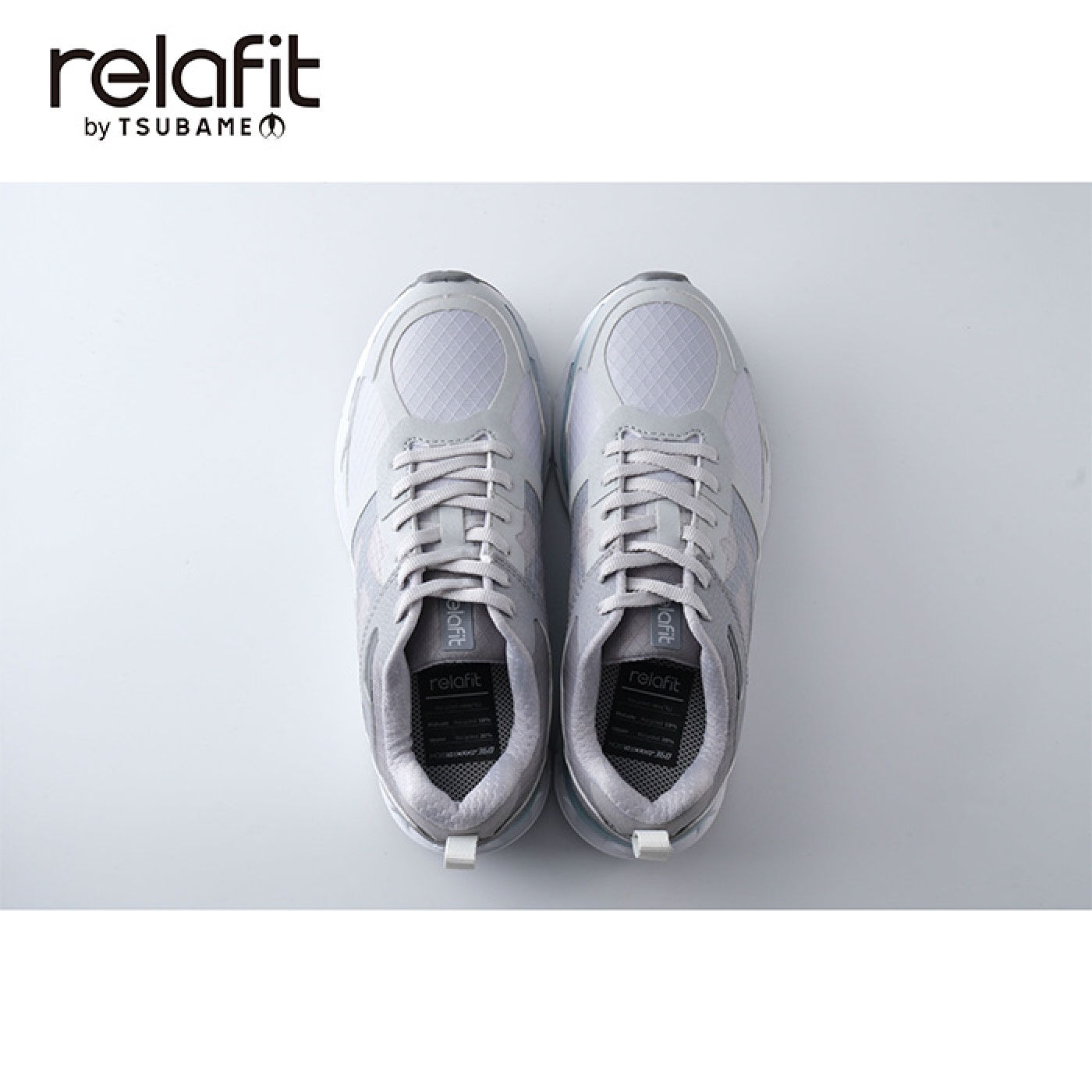 FELISSIMO PARTNERS|通気×防水 relafit どんどん歩けるウォーキングシューズ〈ブラック〉