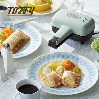 FELISSIMO PARTNERS | トフィー 1枚の食パンで作れる！ ハーフ ホットサンドメーカー