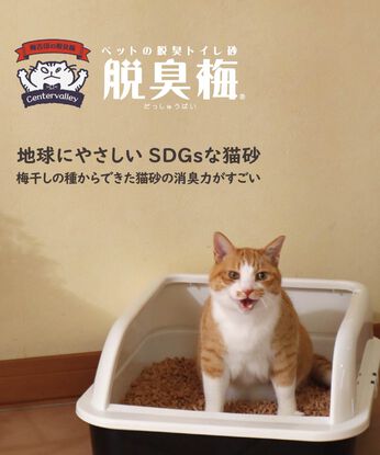 FELISSIMO PARTNERS | 梅の種からできた猫のトイレ砂 脱臭梅 3L