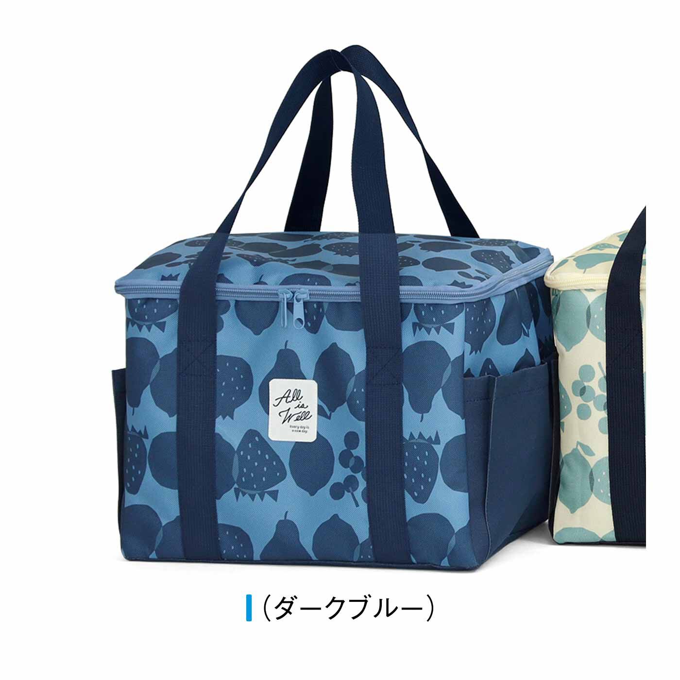 FELISSIMO PARTNERS|買い物もお出かけもちょうどいい フルーツ柄の簡易保冷保温バッグ