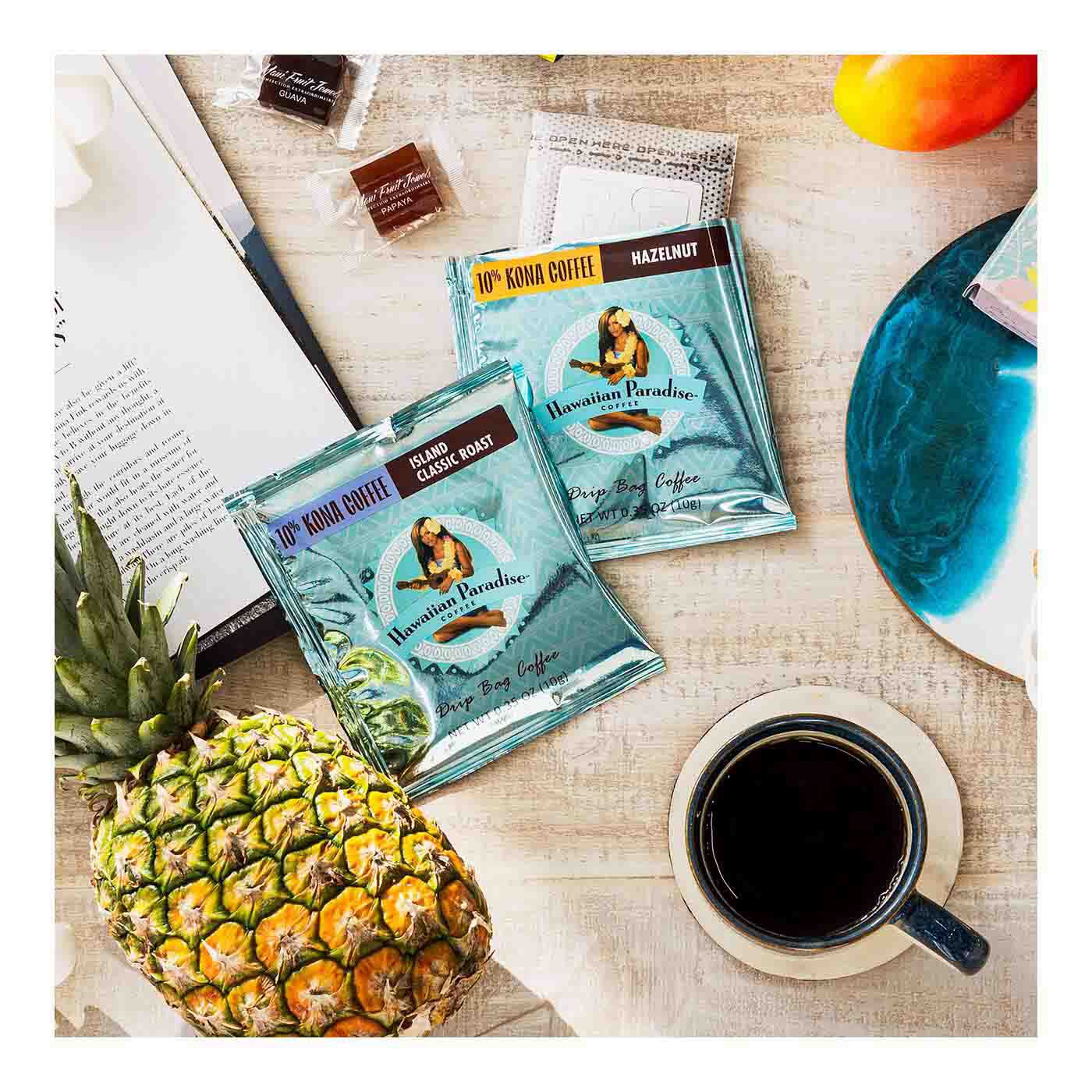 FELISSIMO PARTNERS|Hawaiian Paradise coffee（ハワイアン パラダイス コーヒー） コナコーヒー入りドリップパックコーヒーの会（8回予約）