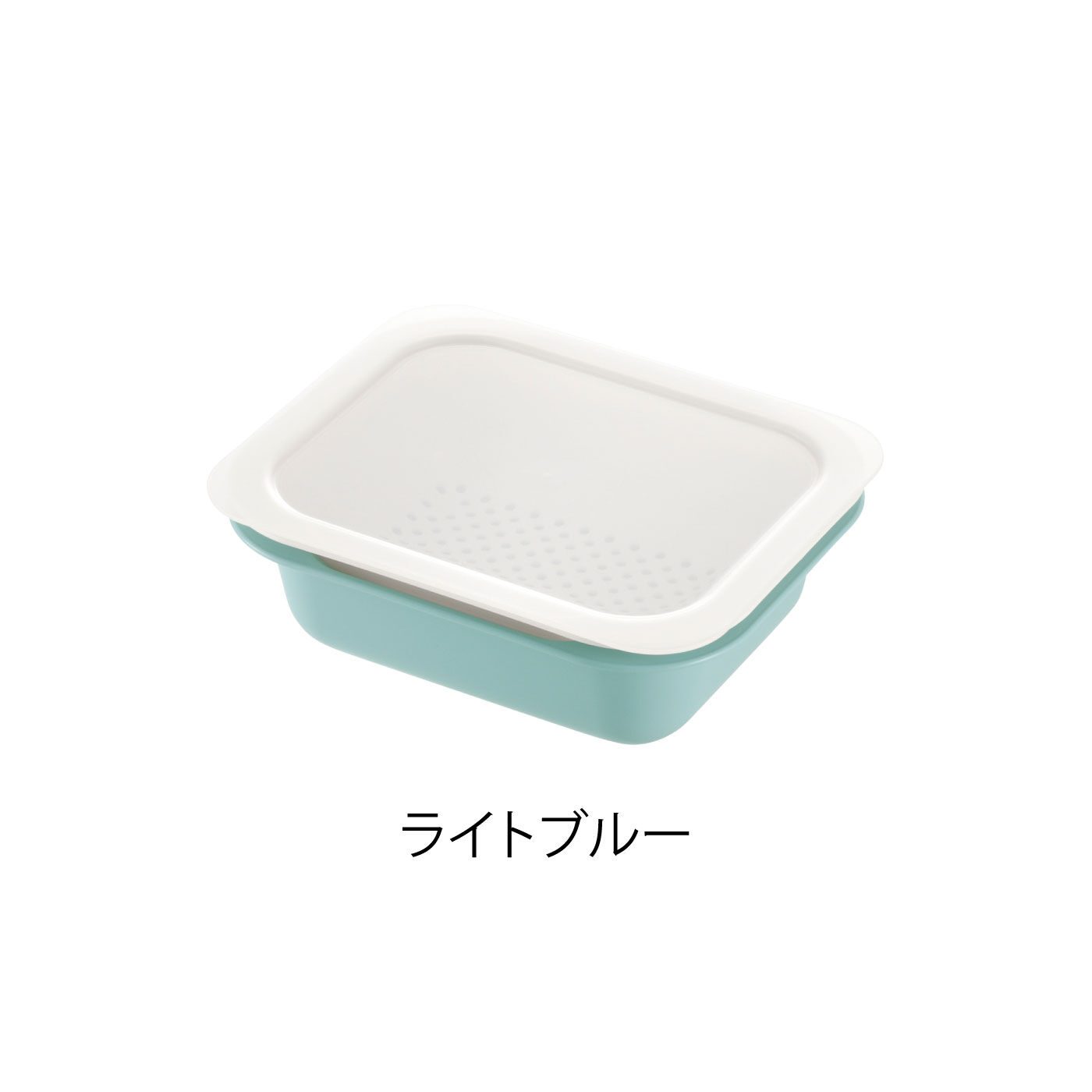 FELISSIMO PARTNERS|電子レンジで手軽に調理　ふた付きコランダー＆バット〈Ｍ〉