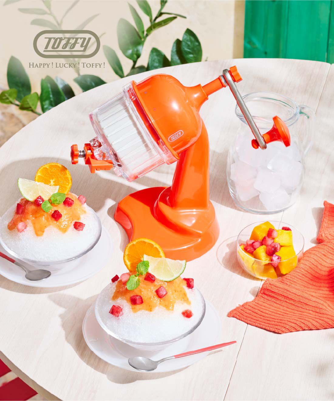 FELISSIMO PARTNERS|Toffy ハッピーコレクション コンパクトふわふわかき氷器