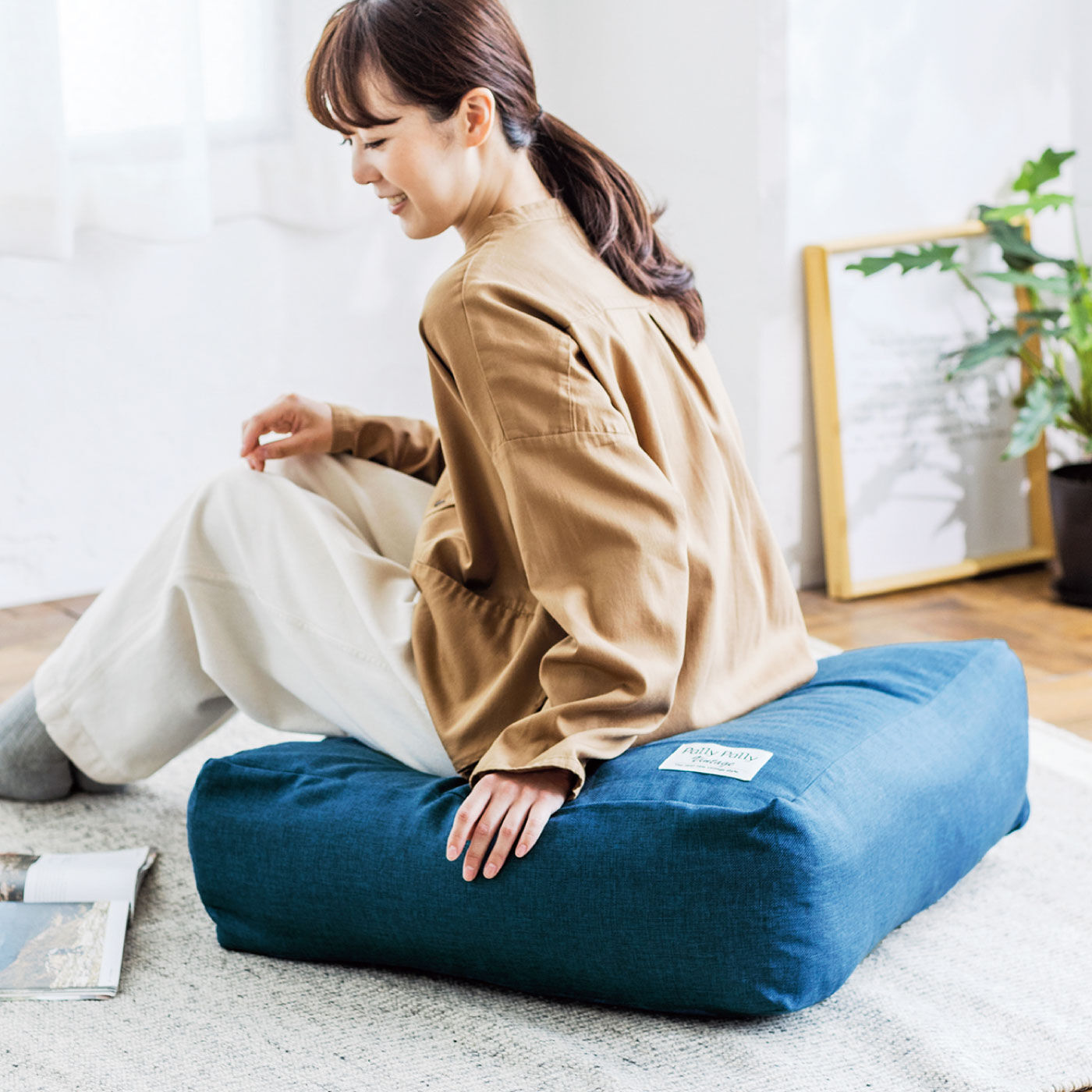 FELISSIMO PARTNERS|かけ布団がクッションになるふとん収納袋