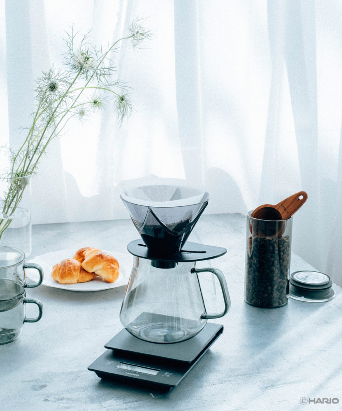 FELISSIMO PARTNERS|レトロ美しい　ＨＡＲＩＯ　ＣＯＬＯＲＳ　ティー＆コーヒーサーバー|※画像はイメージです。お届けはコーヒーサーバのみとなります。