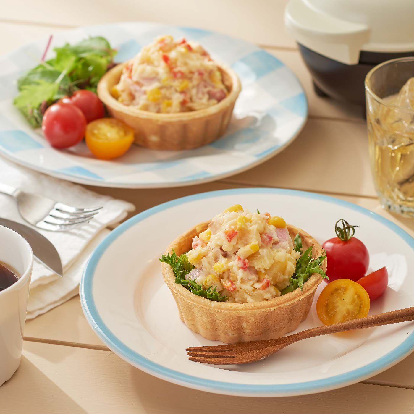 FELISSIMO PARTNERS|Ｔｏｆｆｙ　器ごとパクッ！　食べられる器メーカー|ポテトサラダカップ