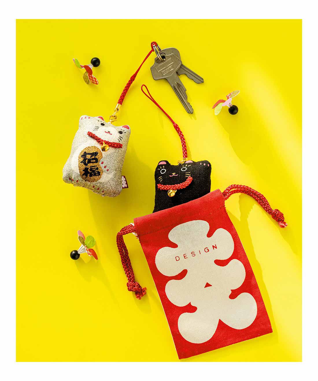 FELISSIMO PARTNERS|京都洛柿庵 ご利益ありそう 福来ら招き猫ストラップの会（6回予約）