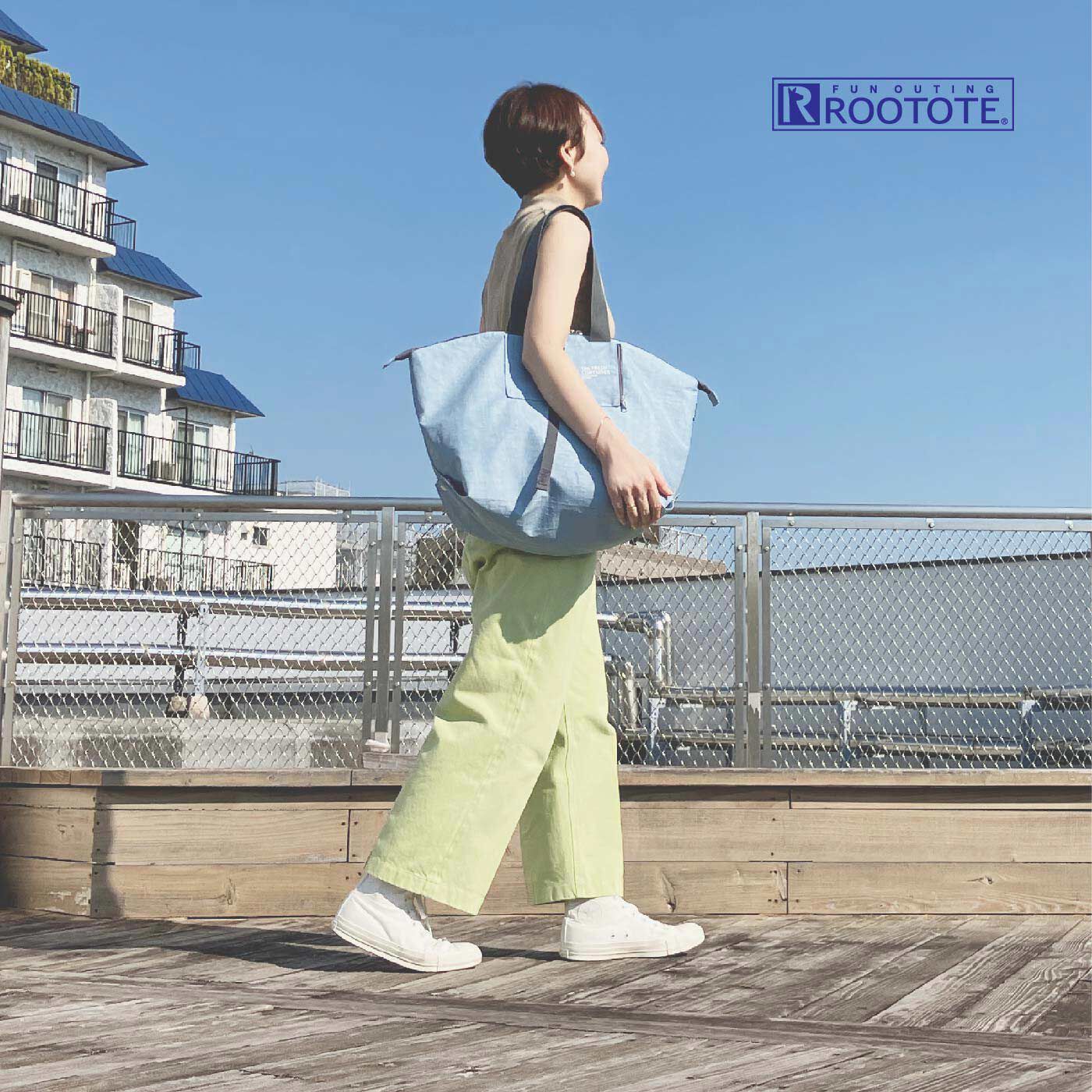 FELISSIMO PARTNERS|暑い季節にうれしい　洗えてたためる簡易保冷トートバッグ