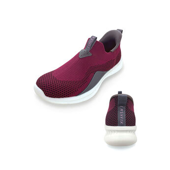 FELISSIMO PARTNERS | Ｒｅｌａｆｉｔ　二ットスニーカ〈ワインレッド〉