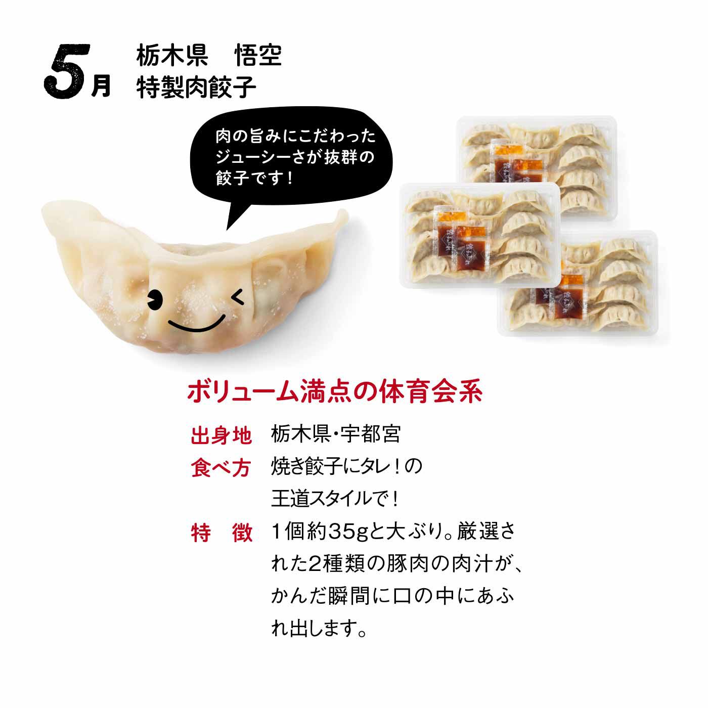 FP産地直送マルシェ|【予約限定・締切7月6日】王道も個性派も大集合！ 全国餃子食べ比べ12ヵ月コース|■特製肉餃子×36個（3パック）　■賞味期限：製造日から冷凍で180日