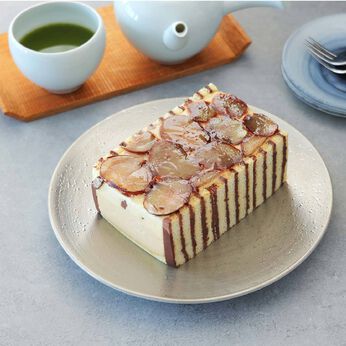 FP産地直送マルシェ | 菓心谷常 丹波産栗の 栗きゃらめるケーキ