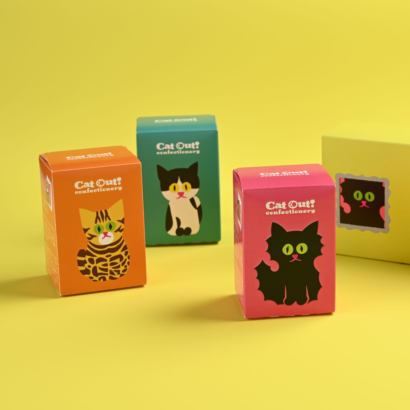 FP産地直送マルシェ|型ぬきバウム　Cat Out! confectionery　（3個入り）