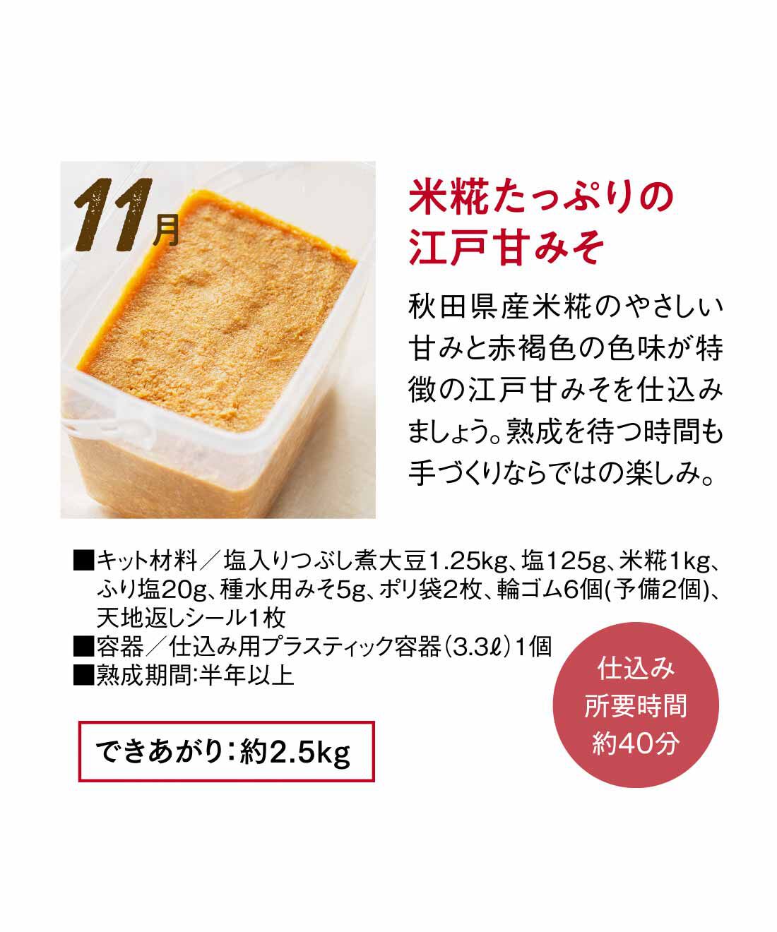 FP産地直送マルシェ|【予約限定・締切8月3日】キットで手軽に わたしの味づくり 季節の手しごと6ヵ月コース