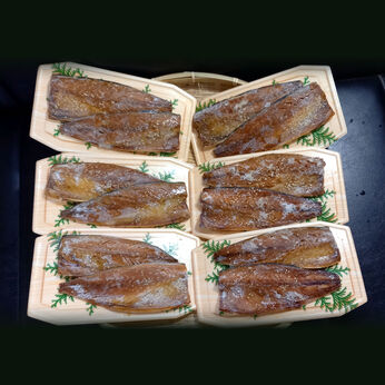 FP産地直送マルシェ | 魚義特製の湯浅醤油使用のさば味醂１２枚セット
