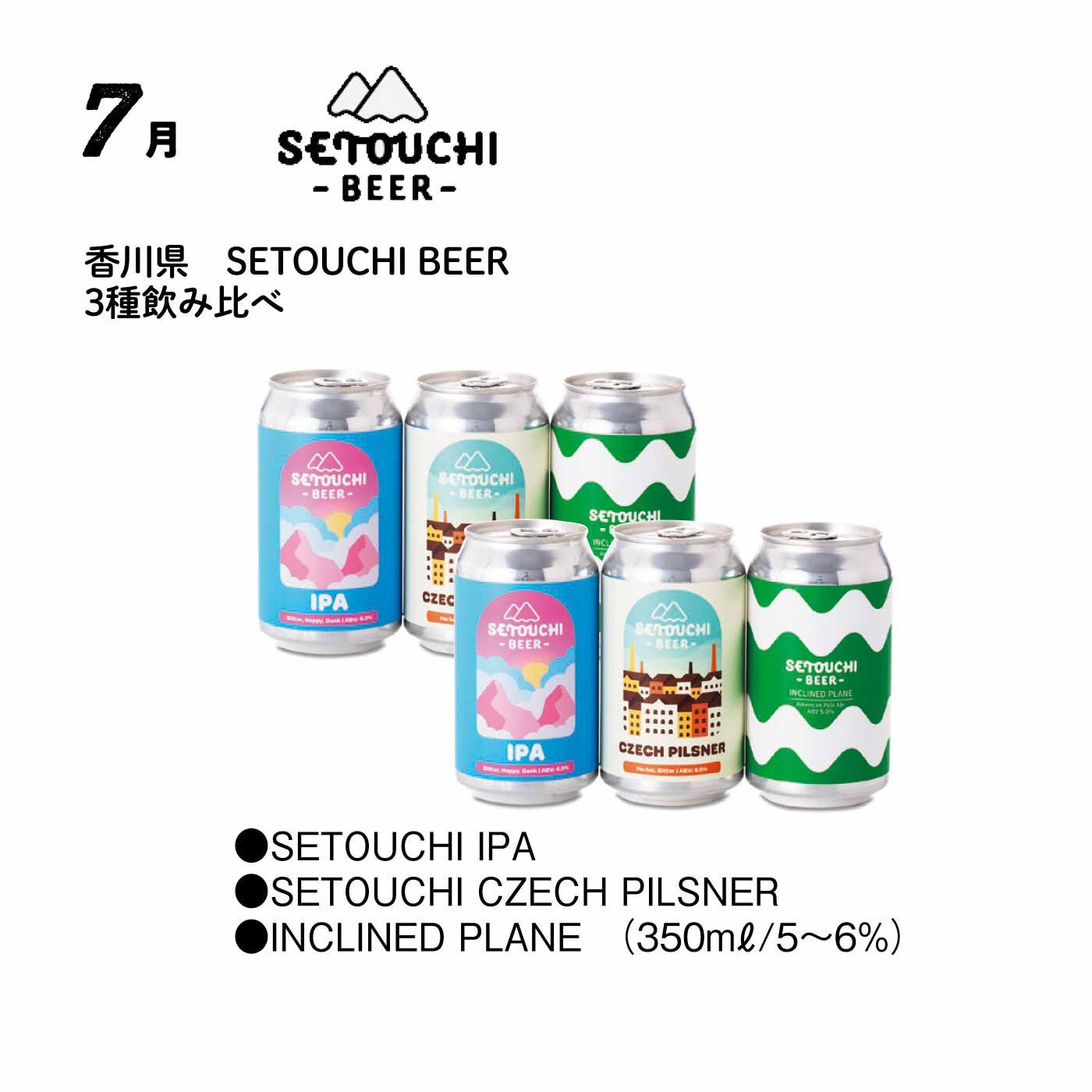 FP産地直送マルシェ|【予約限定・締切7月6日】こだわりが光るメイドインニッポン！ クラフトビール コレクション12ヵ月コース|香川県高松市のブルワリーが手がけるビールの3種飲み比べ。苦味とフルーティーな香りが特徴の定番IPAにチェコの伝統的な手法を用いたピルスナー、シトラスの香りが心地よいアメリカンペールエール。