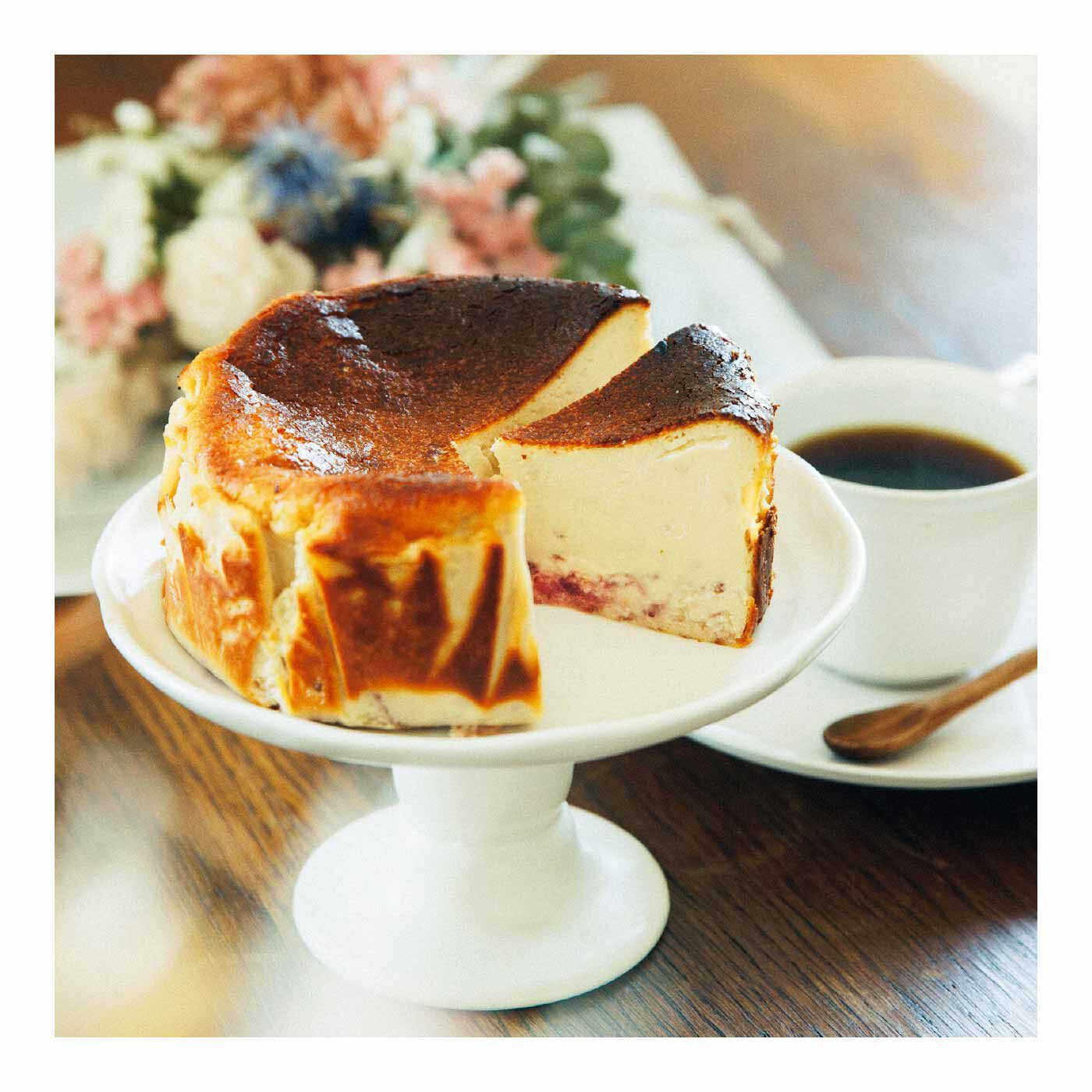 FP産地直送マルシェ|【予約限定・締切6月8日】Plants Cafeコハルビヨリ 季節を味わう 淡路島バスクチーズケーキ（6ヵ月コース）