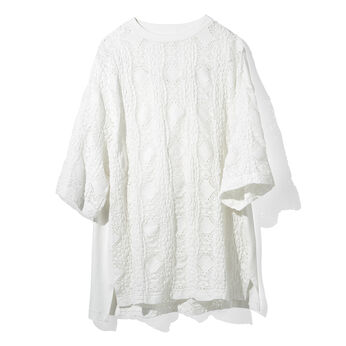 MEDE19F | レースＴシャツ〈ＷＨ〉ＭＤ１９