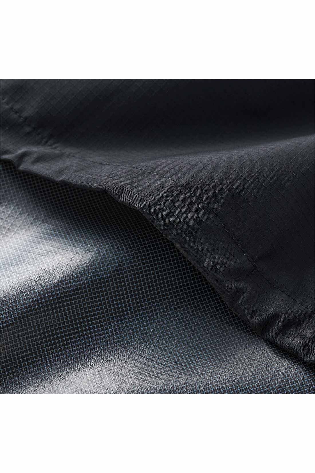 MEDE19F|GERRY（R） for MEDE19F　2レイヤー素材のミリタリーコート〈ブラック〉