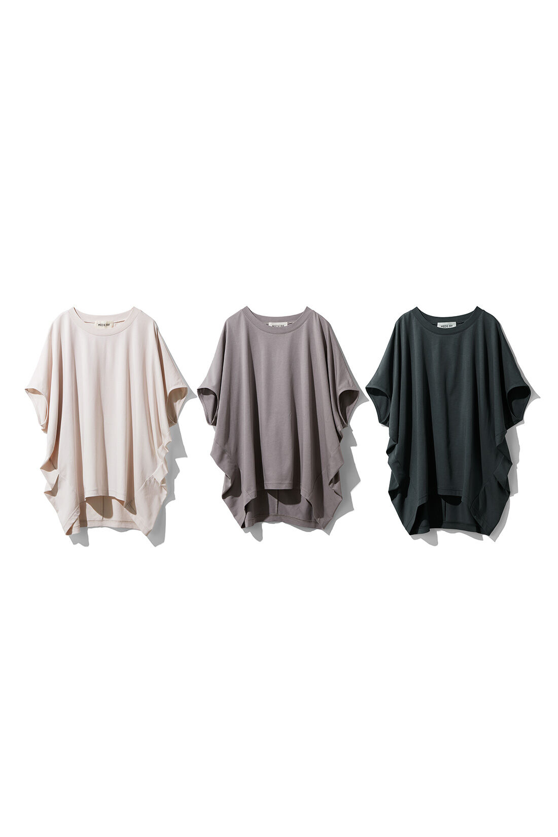 MEDE19F|MEDE19F　接触冷感ドルマンスリーブカットソートップスの会