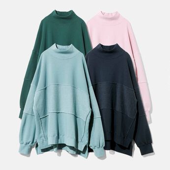MEDE19F | リサイクルコットンスウェットトップスＭＤ１９