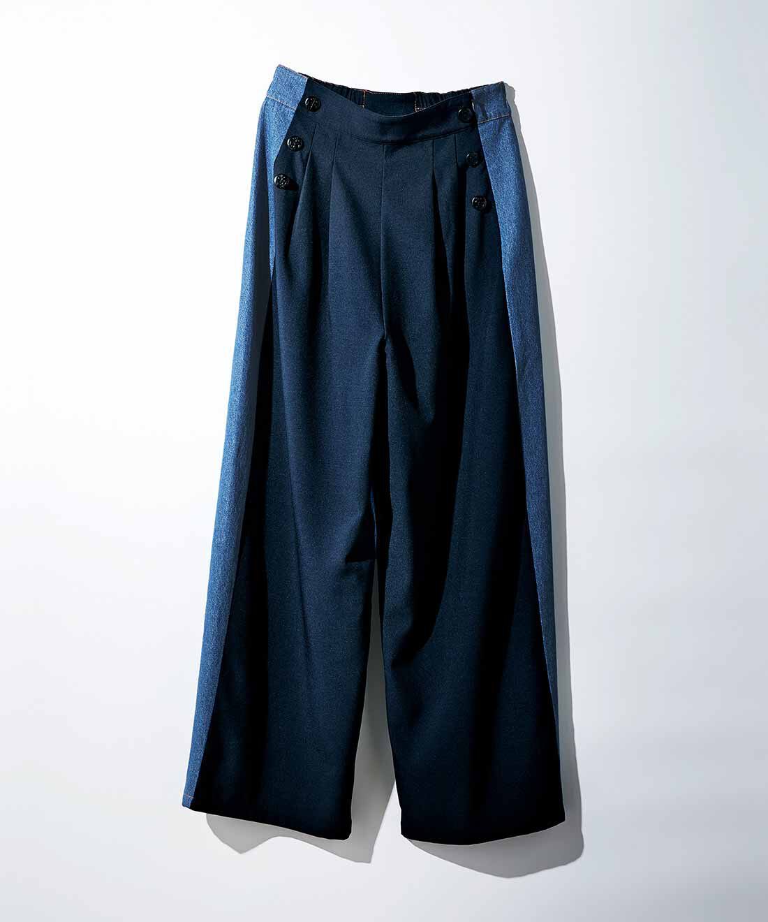 MEDE19F|MEDE19F　神戸ファッション美術館×MEDE19F ドッキングマリンパンツ〈ネイビー〉
