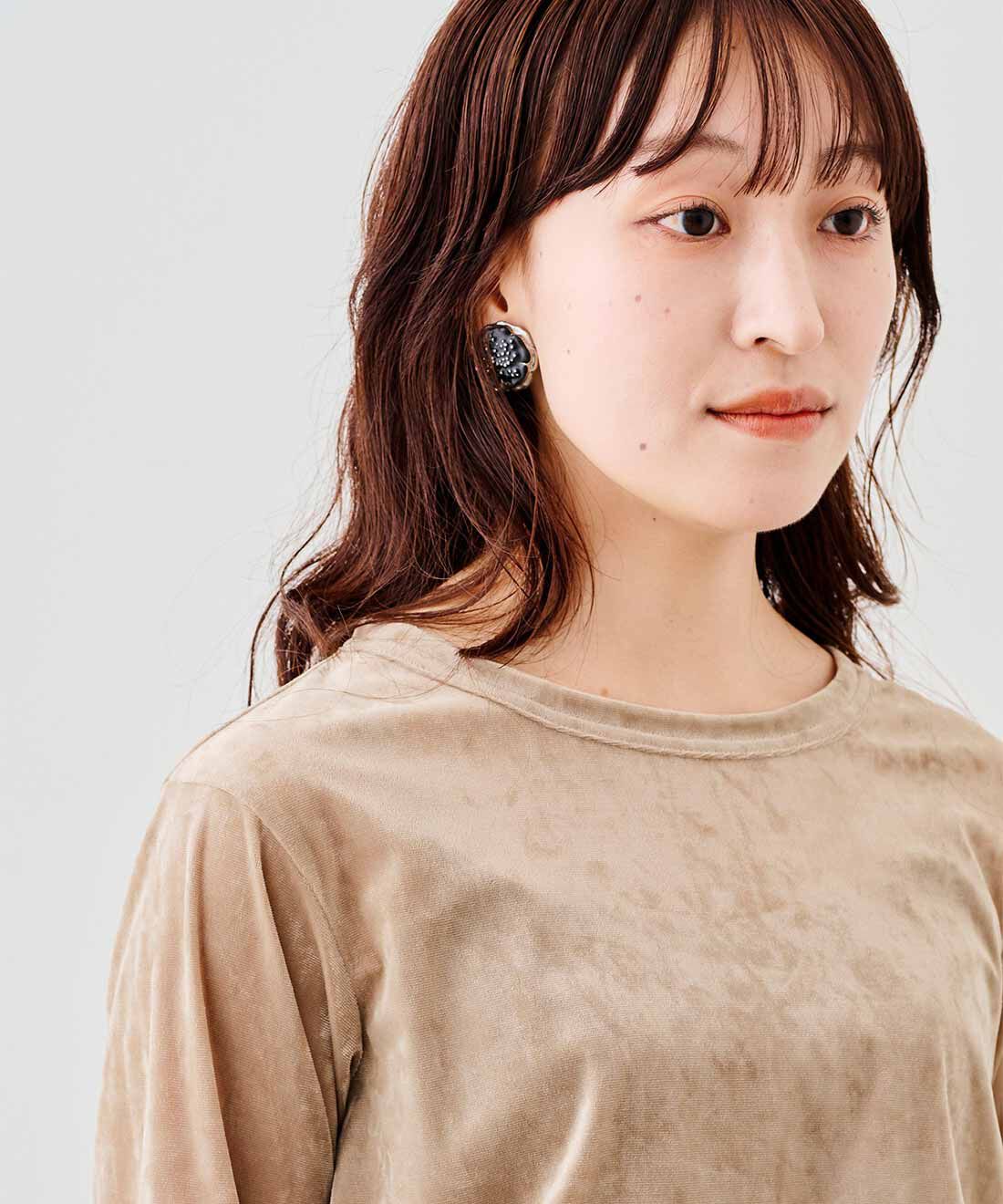 MEDE19F|MEDE19F　クラッシュべロア調 しなやかトップスの会