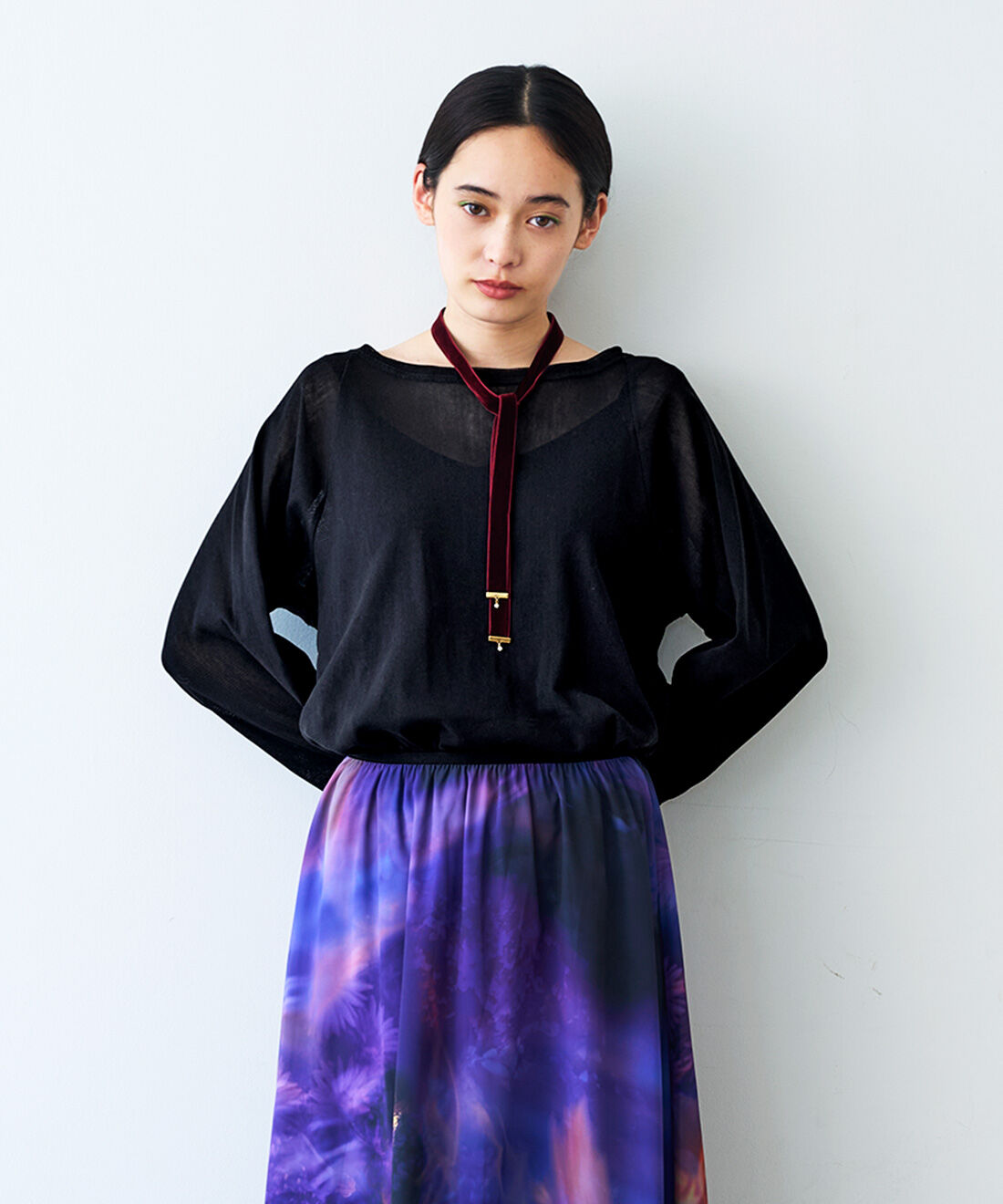 MEDE19F|MEDE19F　コットンシアーラグラントップス