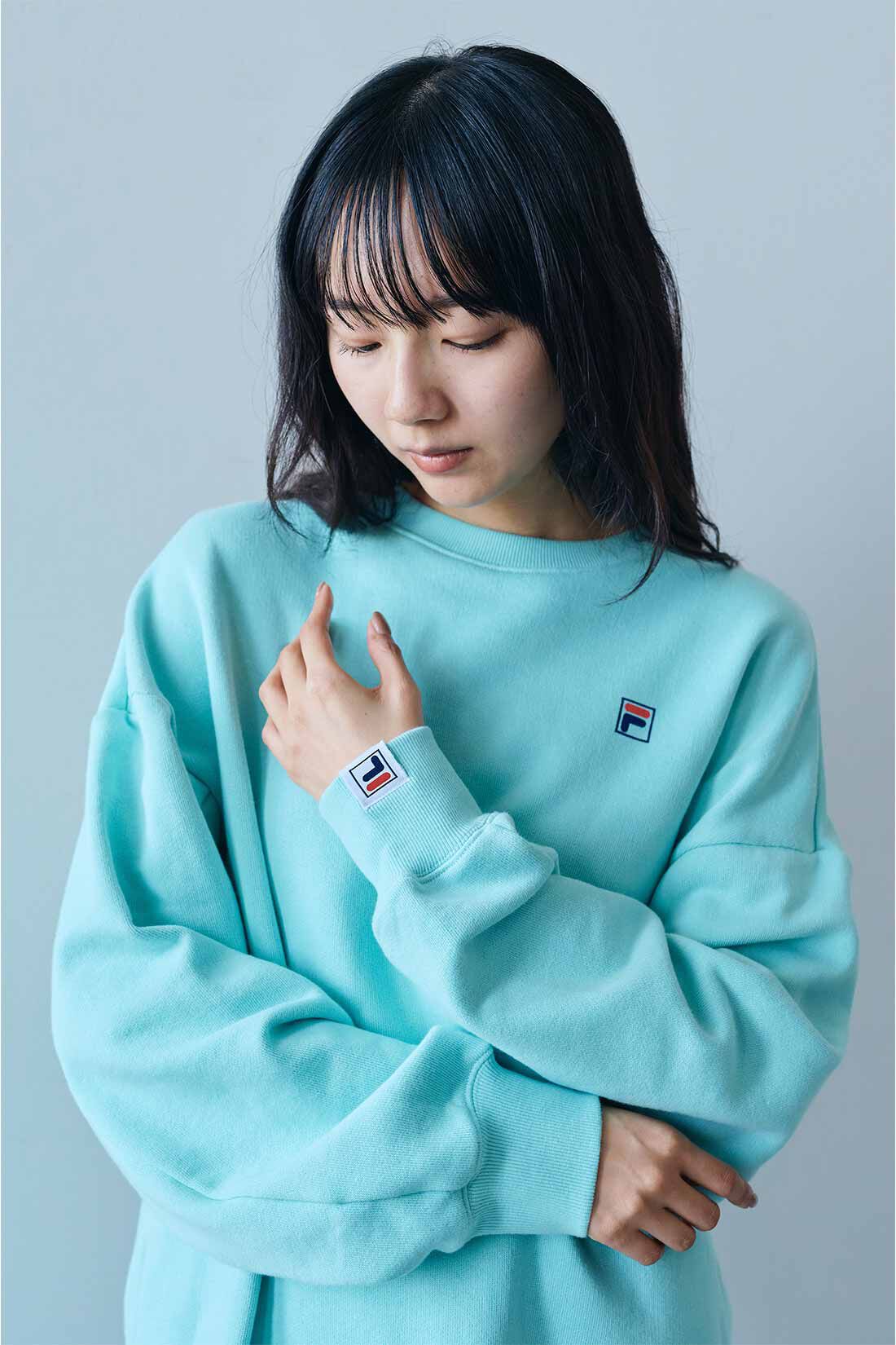 MEDE19F|MEDE19F　FILA for MEDE19F 大人も着られる プリントロゴスウェット