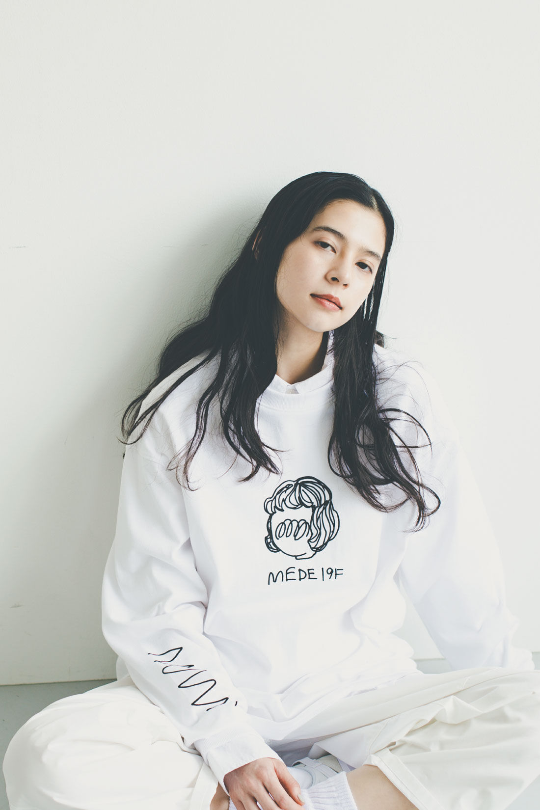 MEDE19F|ART meets MEDE19F　ロングスリーブTシャツ〈Sayuri Nishikubo〉