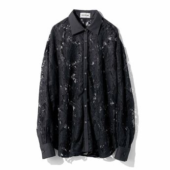 MEDE19F | レースドレスシャツ