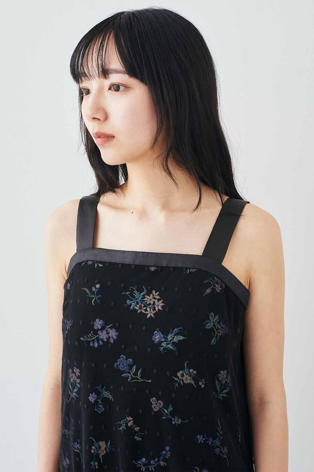 MEDE19F [メデ・ジュウキュウ]|MEDE19F　高山 都さんコラボ キャミワンピースセット〈ブラック〉