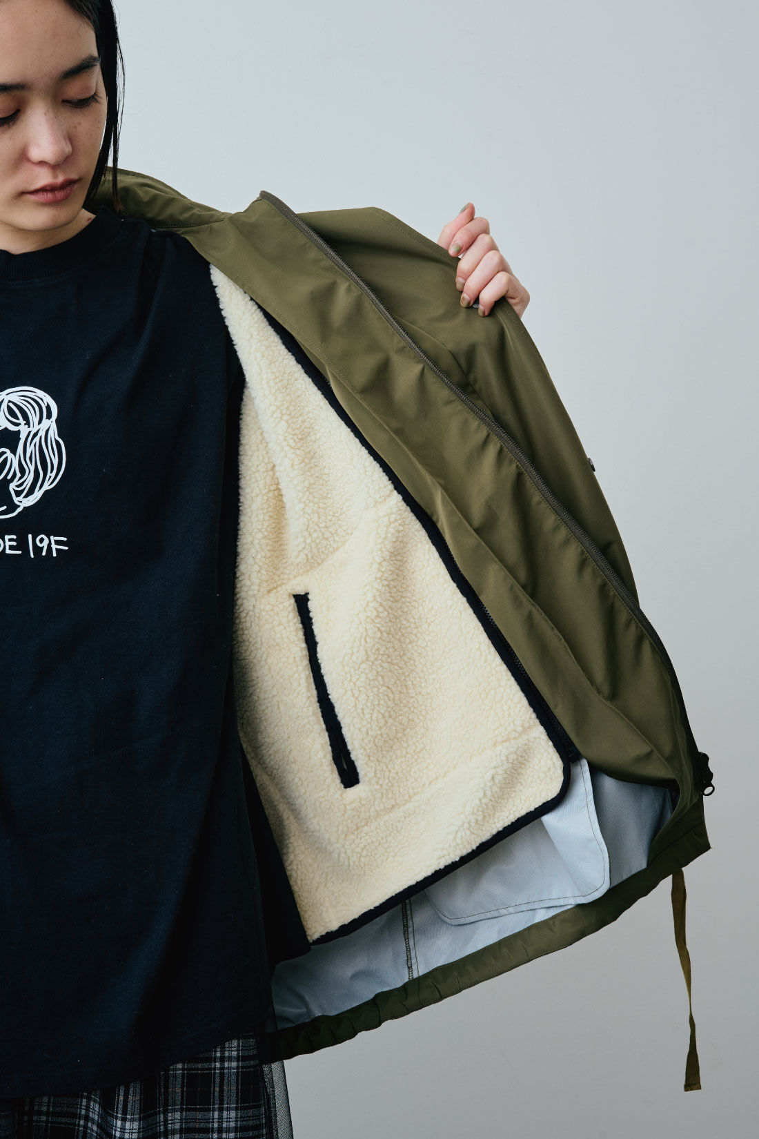 MEDE19F|GERRY（Ｒ） for MEDE19F　高山都さんコラボ ライナー付きマウンテンコート