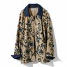 MEDE19F　ボタニカル柄リネン混ジャケット〈ベージュ〉