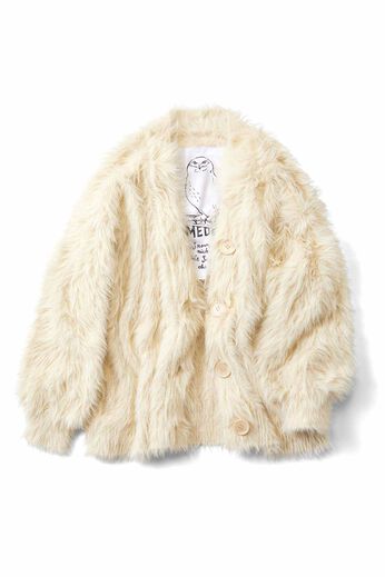 MEDE19F | シロフクロウカーディガン〈ＷＨ〉ＭＤ１９