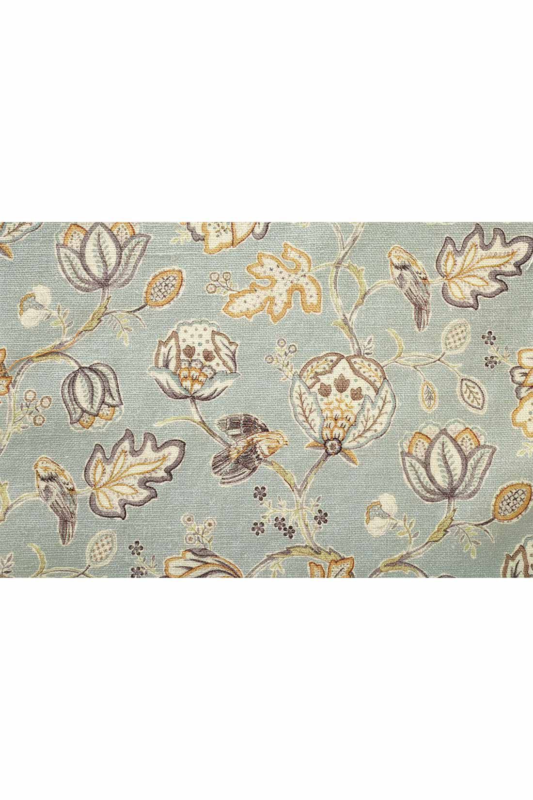 MEDE19F|【MEDE19F】〈MORRIS Gallery〉リネンコットンプリントロングワンピース〈LODDEN柄〉
