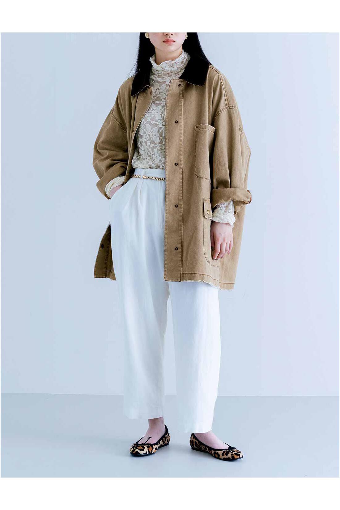 MEDE19F|MEDE19F　レースハイネックトップス