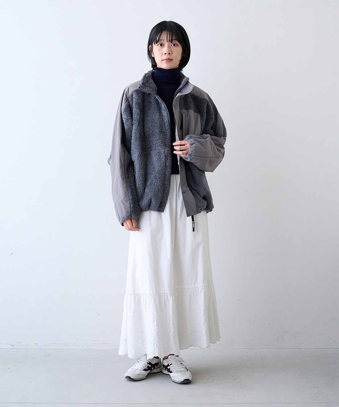 MEDE19F|MEDE19F　さわり心地のよい綿のタートルニットの会|モデル身長：163cm　着用サイズ：M