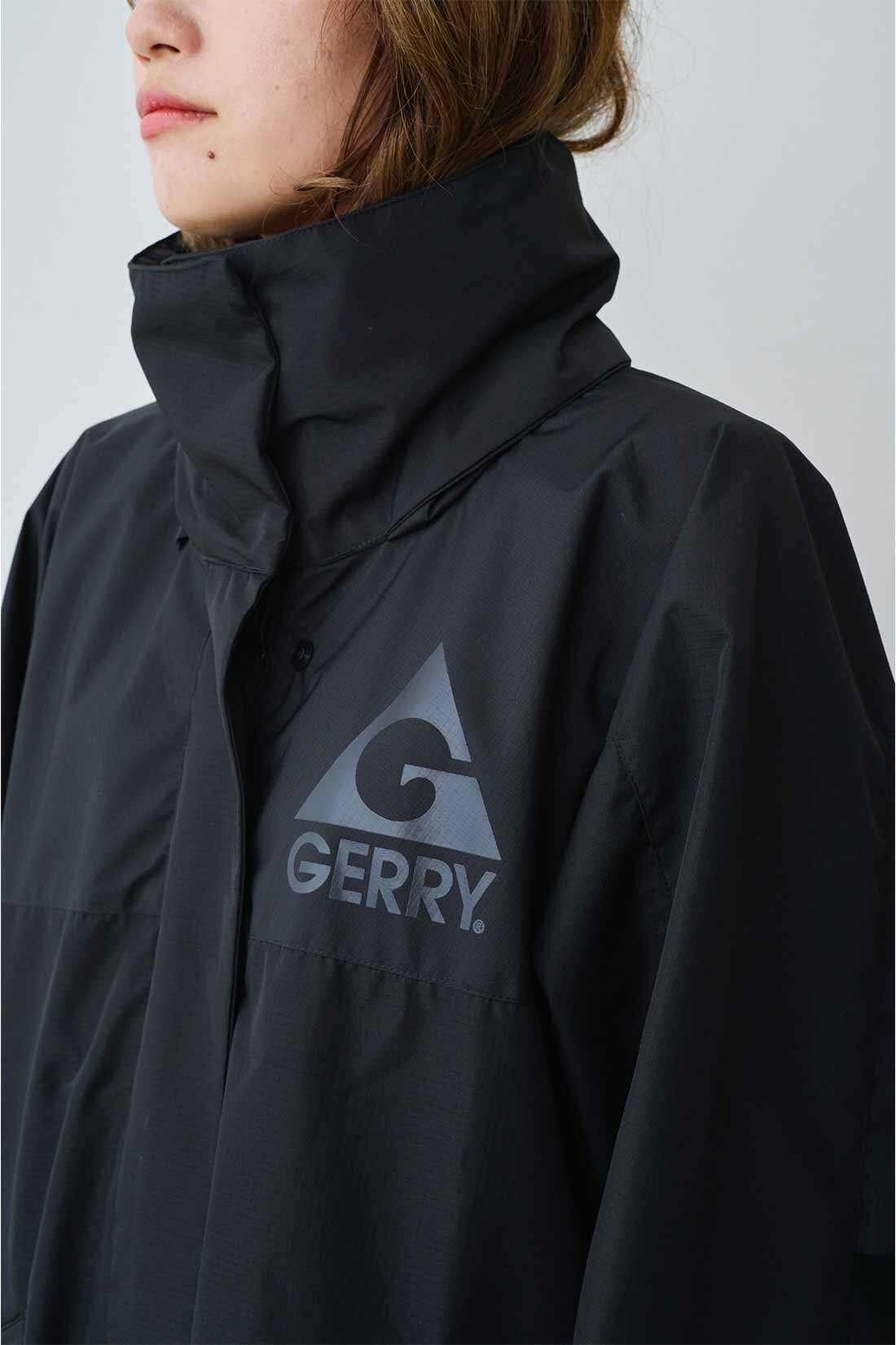 MEDE19F|GERRY（R） for MEDE19F　2レイヤー素材のミリタリーコート〈ブラック〉