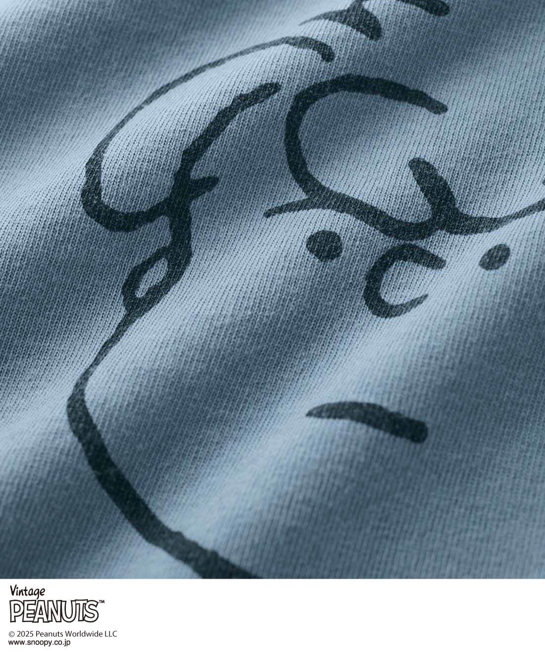 MEDE19F|MEDE19F PEANUTS 古着のようなプリントTシャツ