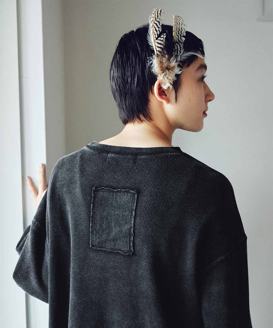 MEDE19F|MEDE19F　ケミカル加工をほどこしたワッフルトップスの会