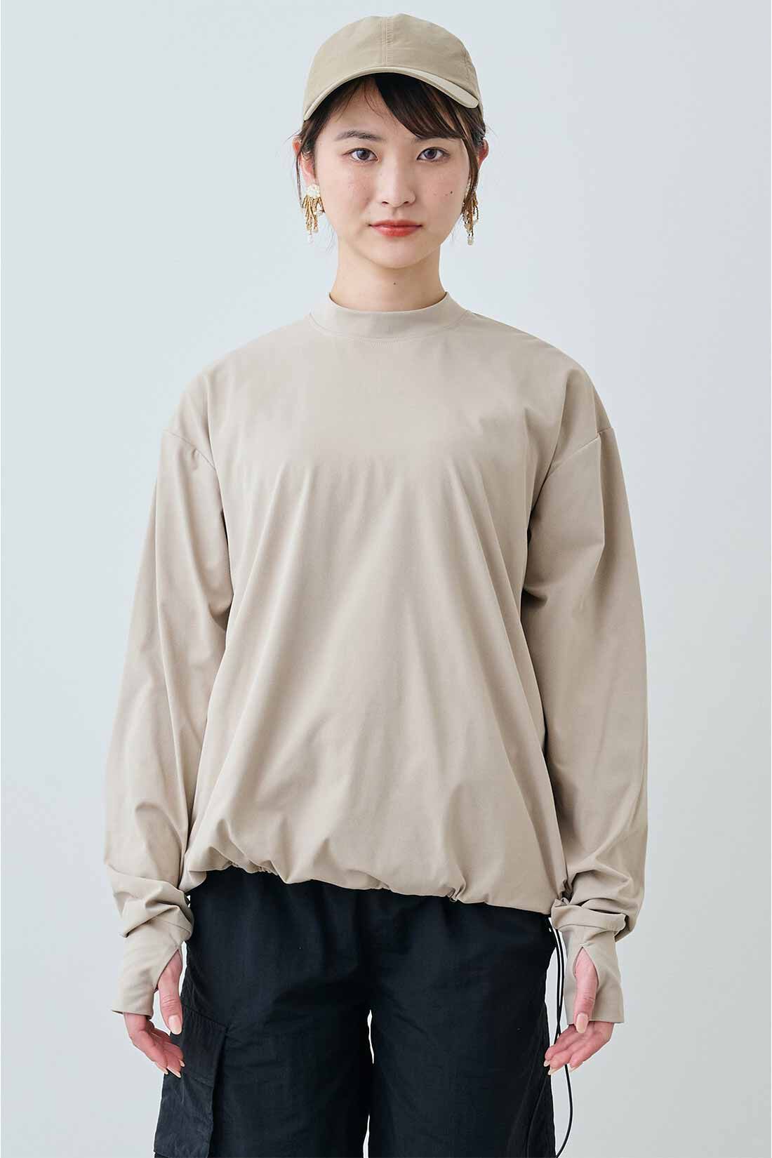 MEDE19F|MEDE19F　ラッシュガード使いトップス〈ベージュ〉