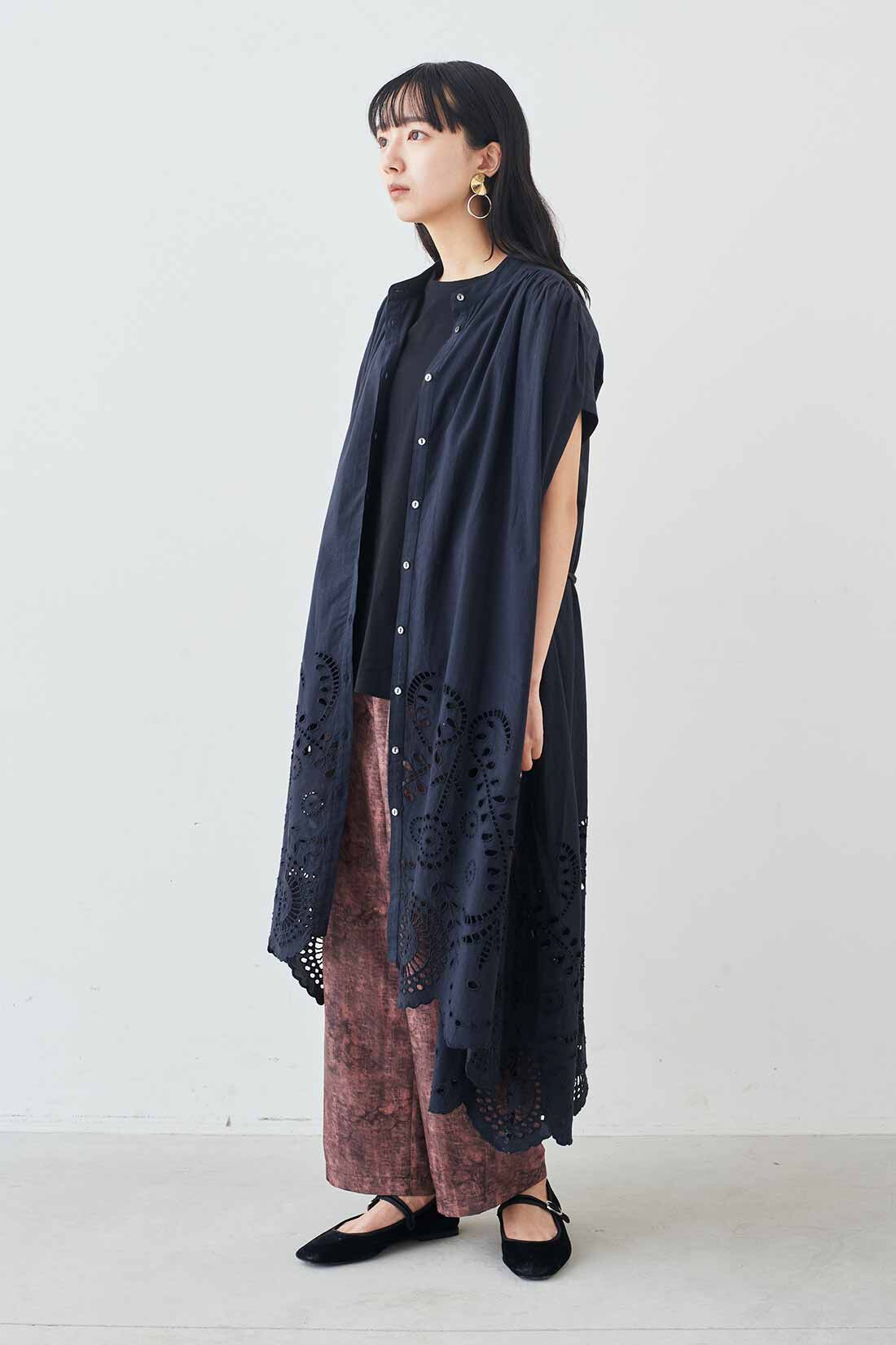 MEDE19F|MEDE19F　〈MADE IN INDIA COLLECTION〉シフリー刺しゅうワンピース