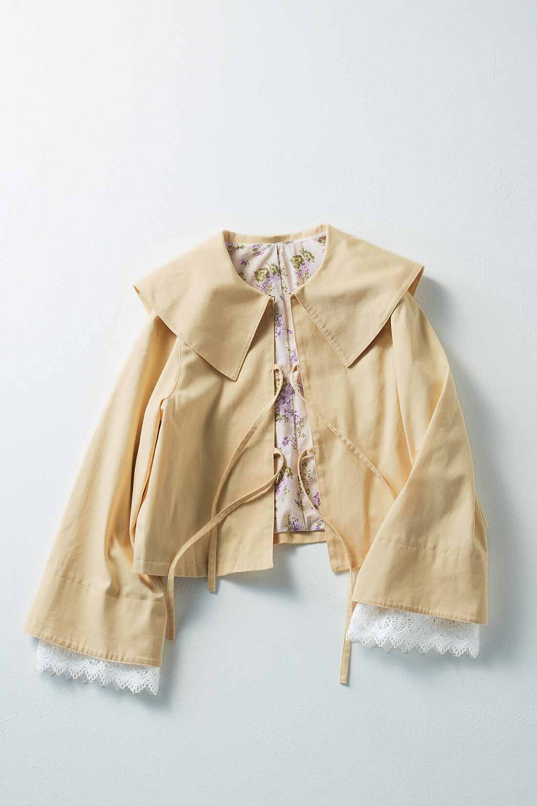 MEDE19F|MEDE19F　Boutique888さんコラボ ビッグカラージャケット〈クリームイエロー〉
