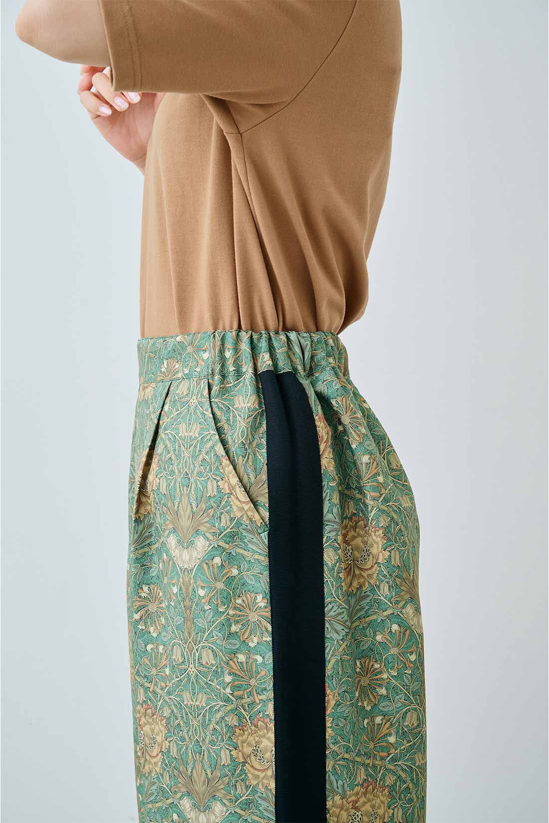 MEDE19F|MEDE19F　〈MORRIS Gallery〉サイドラインパンツ〈グリーン〉