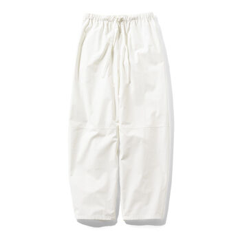 MEDE19F | MEDE19F　コットンコクーンシルエット パンツ〈ホワイト〉