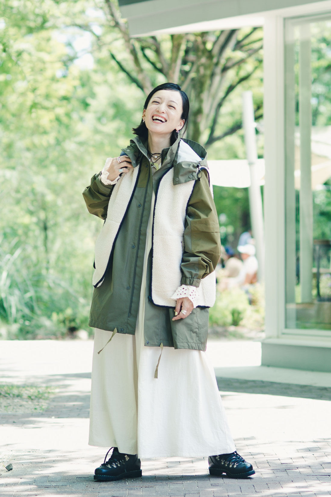 MEDE19F|GERRY（Ｒ） for MEDE19F　高山都さんコラボ ライナー付きマウンテンコート