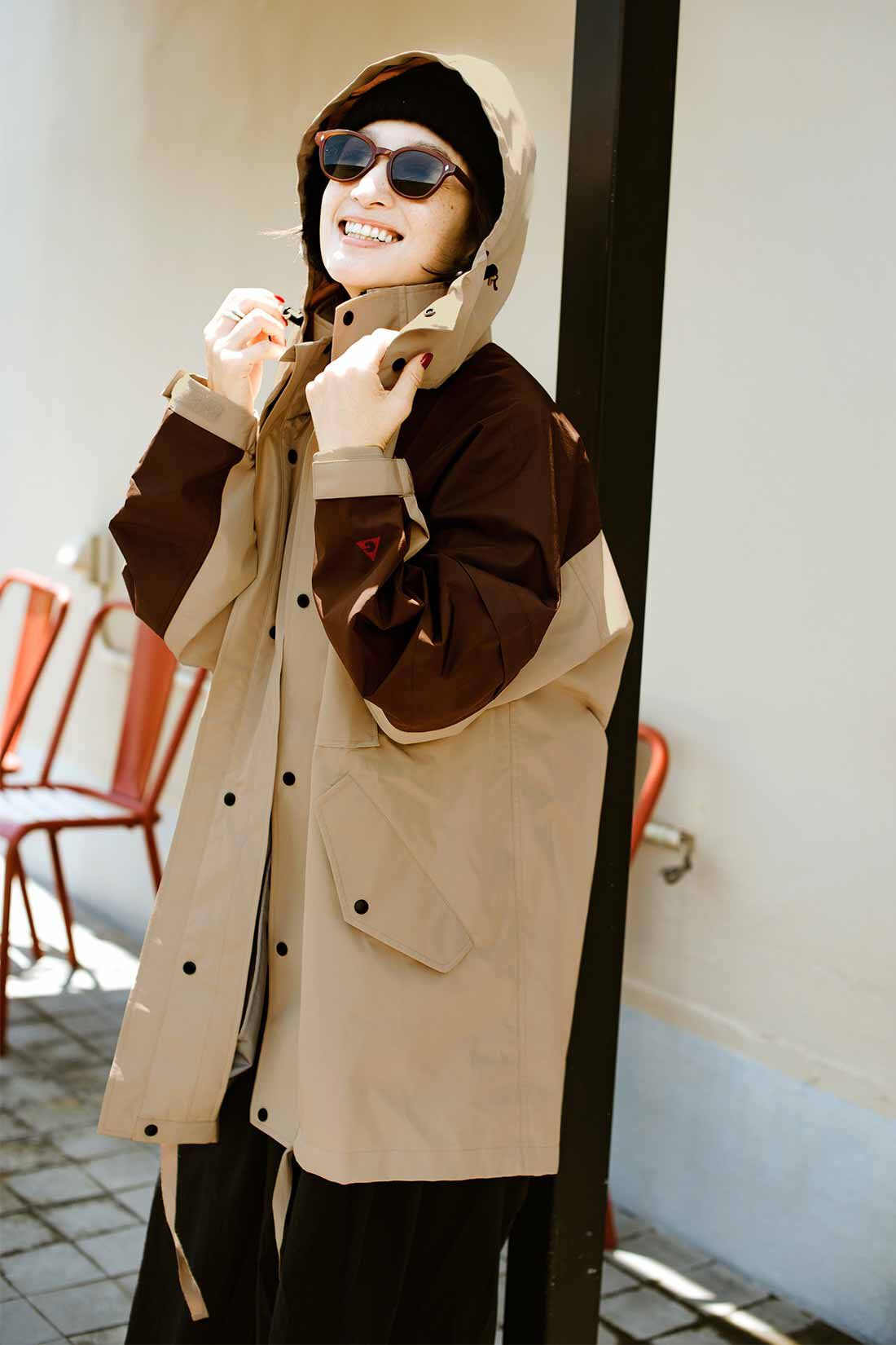 MEDE19F|GERRY（Ｒ） for MEDE19F　高山都さんコラボ ライナー付きマウンテンコート