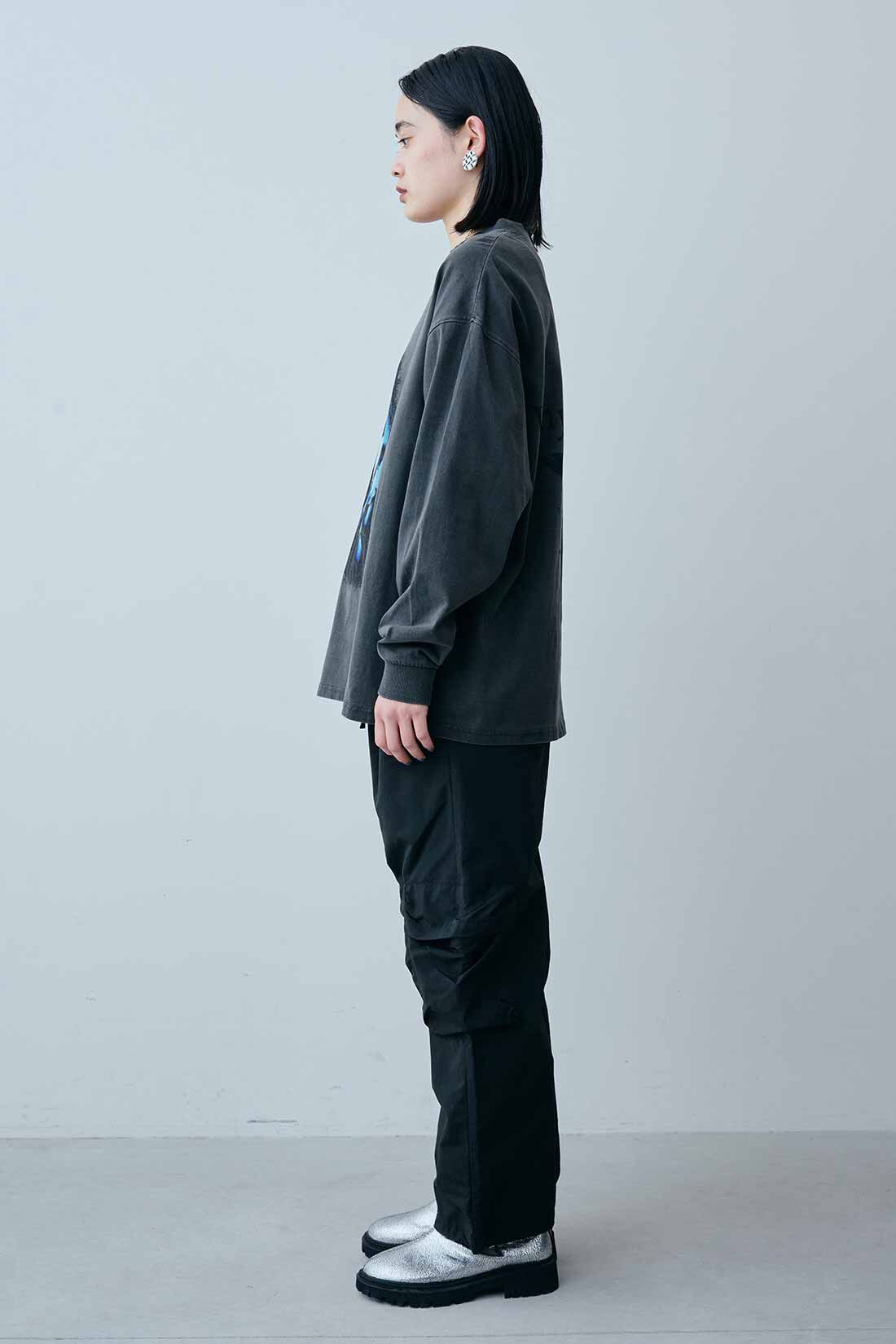 MEDE19F|MEDE19F　撥水ナイロンのベルテッドカーゴパンツ