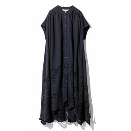 MEDE19F | 〈MADE IN INDIA COLLECTION〉シフリー刺しゅう ワンピース
