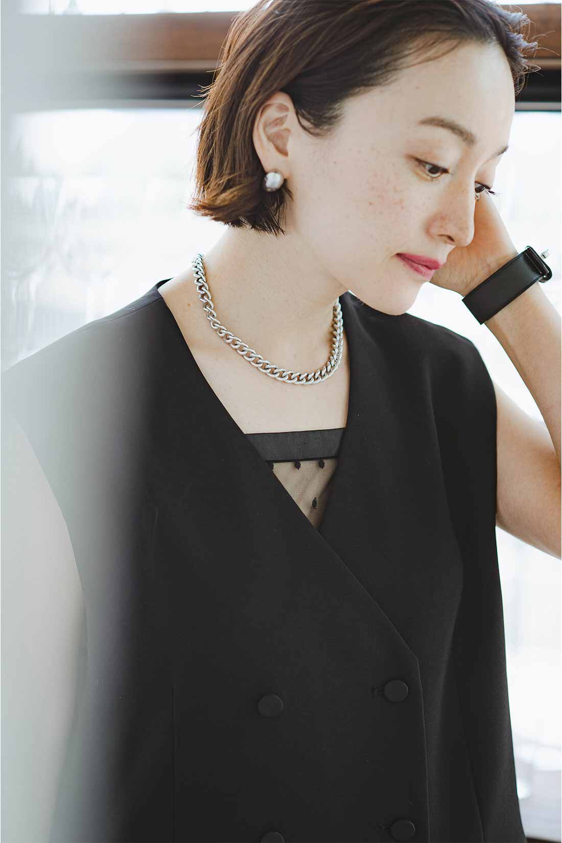 MEDE19F [メデ・ジュウキュウ]|MEDE19F　高山 都さんコラボ キャミワンピースセット〈ブラック〉